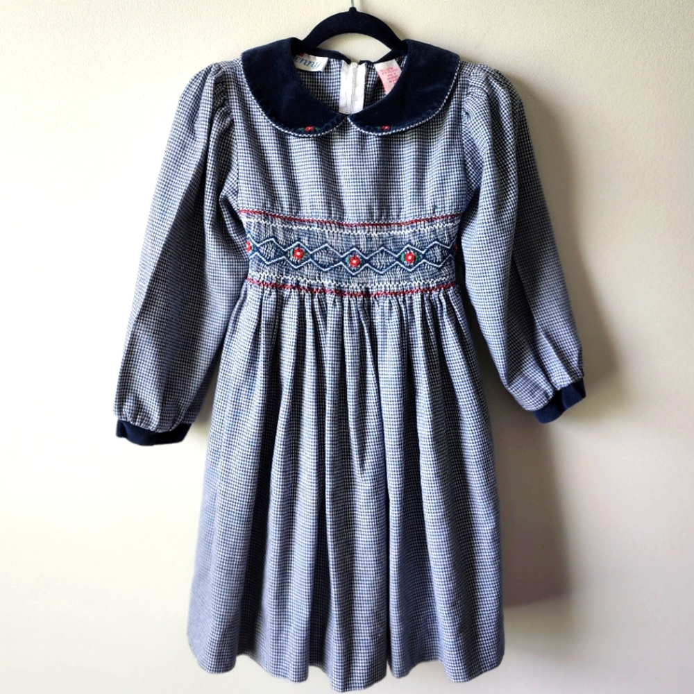 Girls Smocked Dress
